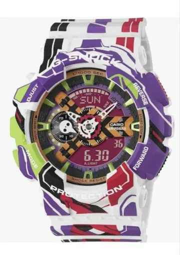 G-SHOCK 에반게리온 30주년 모델 GA-110EV-7A