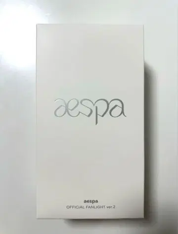 aespa OFFICIAL FANLIGHT ver.2 응원봉