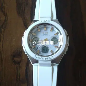 CASIO G-MS (지미스) MSG-W100 전파 솔라 가동품