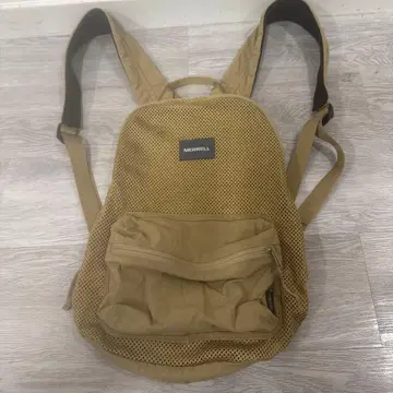 MERRELL 메쉬 백팩 베이지