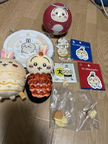 치이카와 토끼 굿즈 복주머니로 해주세요