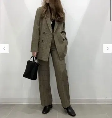 더블 브레스트 테일러드 자켓 L 사이즈