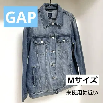 거의 미사용 GAP 데님 자켓 M 사이즈 데님 블루