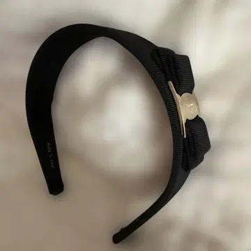 Ferragamo 블랙 머리띠
