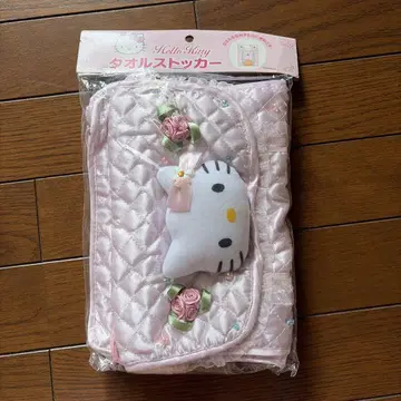 헬로키티 타월 스토커 헤이세이 레트로 키티 sanrio