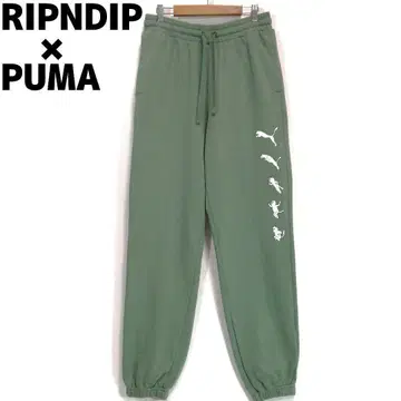 PUMA RIPNDIP 콜라보 스웨트 팬츠 M 푸마 립앤딥