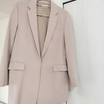 PLST 베이지 테일러드 자켓