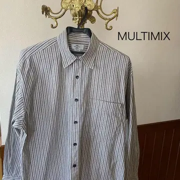 남성용 상의 남성용 긴팔 남성용 셔츠 MULTIMIX 온워드 카시야마