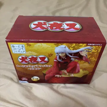 이누야샤 피규어 빨간색
