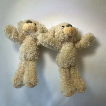 13DE MARZO 곰 봉제 인형 곰 베어 상하이 2체 세트
