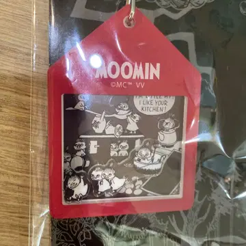무민 프레이크 키링 빨간 집