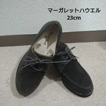 마가렛호웰 다크 브라운 스웨이드 신발