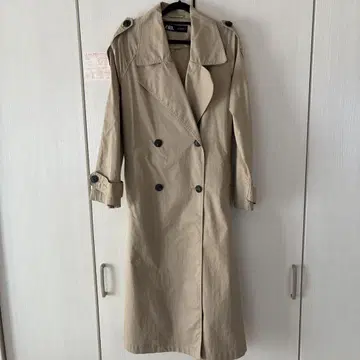 ZARA 베이지 트렌치코트 EUR 38