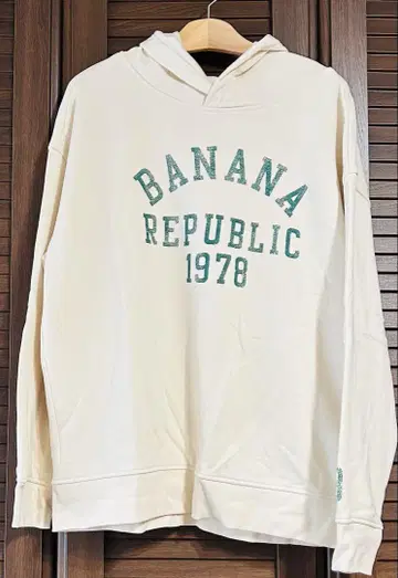BANANA REPUBLIC 아이보리 후드티