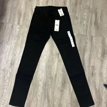 UNIQLO 울트라 스트레치 청바지 블랙 256