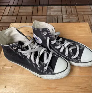 컨버스 올스타 하이컷 블랙 23.5cm