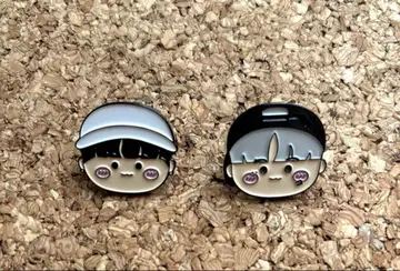 문빈&산하 핑 배지