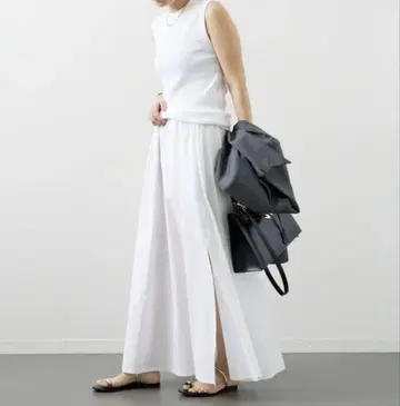 Deuxieme Classe pleasantly 스커트 36 화이트