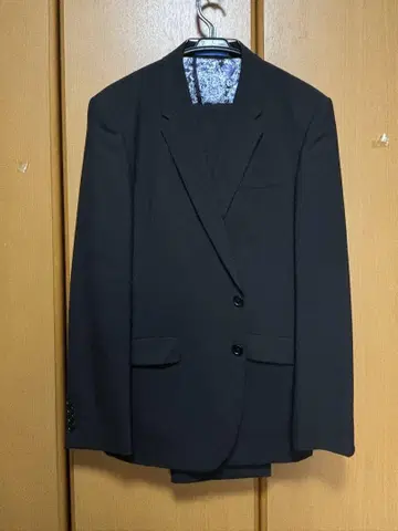 중고 Paul Smith 블랙 슈트 사이즈 L