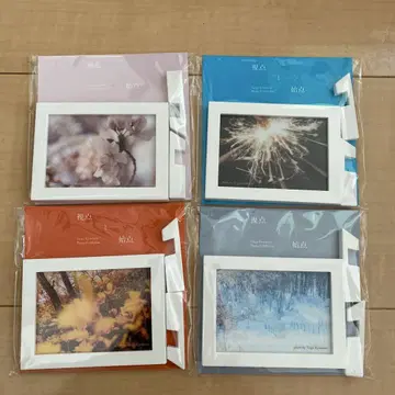 쿄모토 타이카 시점과 시작점 아크릴 프레임 봄/여름/가을/겨울