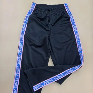 ZUMBA 블랙 스트라이프 팬츠