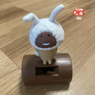 나메코 재배 키트 겨울의 흔들흔들 솔라 피규어 토끼 나메코