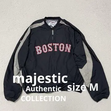 majestic Authentic 보스턴 나일론 자켓 베이스볼