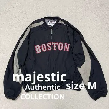 majestic Authentic 보스턴 나일론 자켓 베이스볼