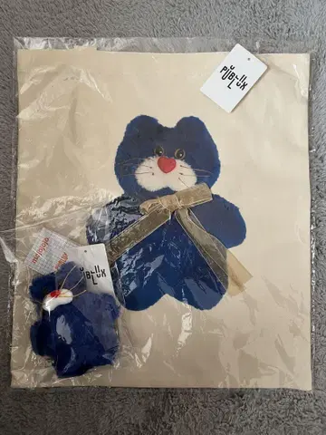 mojojojo 리본 포함 토트백 봉제 인형 참 아오네코