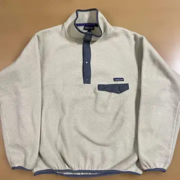 L 크림 patagonia 스냅t