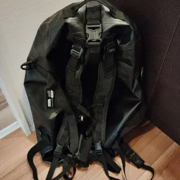 부루코 방수 블랙 백팩 드라이 보스턴 백