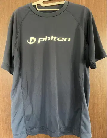 phiten 네이비 T셔츠 L 사이즈