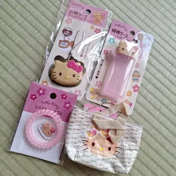 헬로키티 캐릭터 굿즈 세트