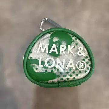 MARK & LONA 골프 파우치 그린 볼 파우치