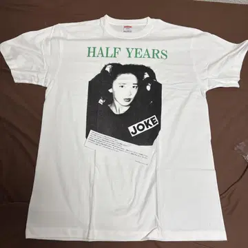 미사용 새상품! HALF YEARS T