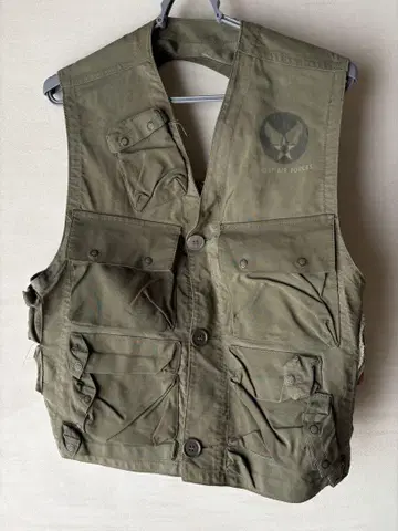 실물 40s U.S. Airforce C1 베스트 밀리터리 USAF