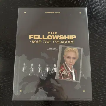 ATEEZ FELLOWSHIP MAP TREASURE SEOUL DVD