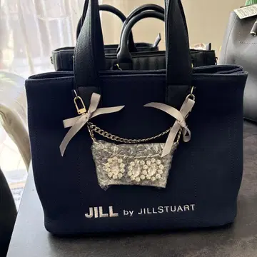 JILL by JILLSTUART 네이비 핸드백