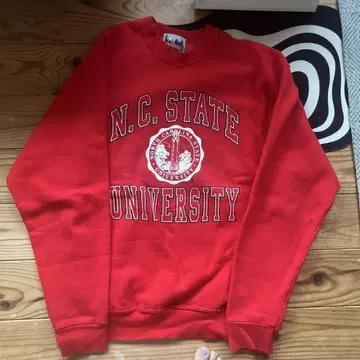 N.C. STATE UNIVERSITY 맨투맨 빨간색