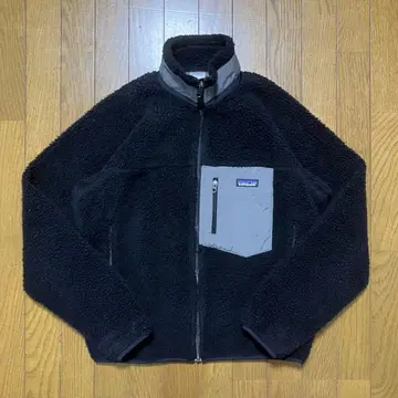 patagonia 블랙 레트로X 플리스 자켓 남성용 S