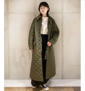 저널 스탠다드 바버 퀼팅 코트