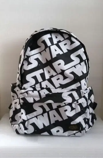 STAR WARS 접이식 백팩 블랙 화이트