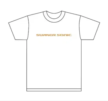 SUMMER SONIC 2024 티셔츠 S 사이즈
