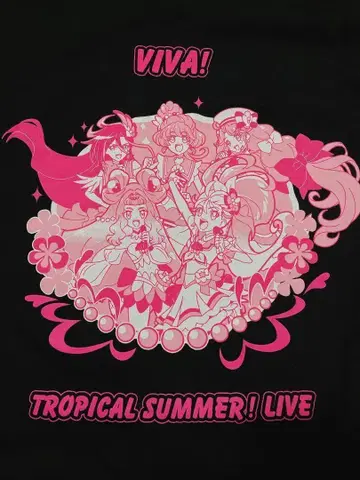 트로피컬 루즈 프리큐어 LIVE 2021 티셔츠 L 사이즈 미착용