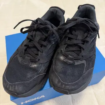 호카 오네오네 클리프턴 L 스웨이드 블랙 26.0cm