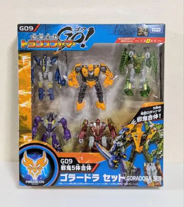 참승합체 트랜스포머 G09 사귀 5체합체 고라드라 세트 피규어