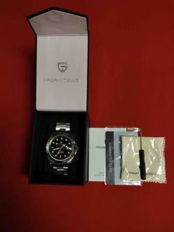 PAGANI DESIGN 자동 와인딩 GMT 미사용 새상품