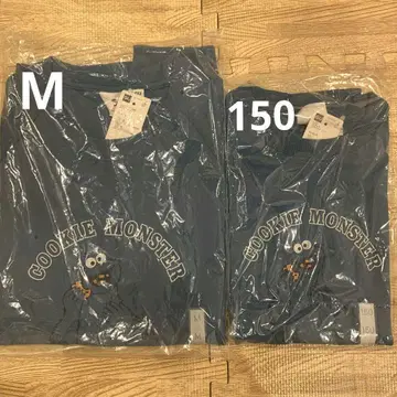 새상품 쿠키 몬스터 세서미 스트릿 부자/모자/커플룩 스웨T M 150
