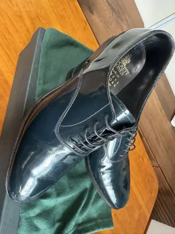 크로켓&존스 가죽 신발 네이비 바니스뉴욕