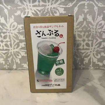 미사용 새상품 원조 식품 샘플 가게 중급 멜론 플로트